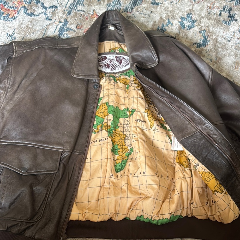 Men's Brown Leather Jacket